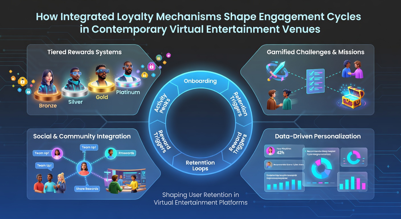 Integration von Treuesystemen in virtuellen Gaming-Plattformen mit Fokus auf Nutzerzyklen