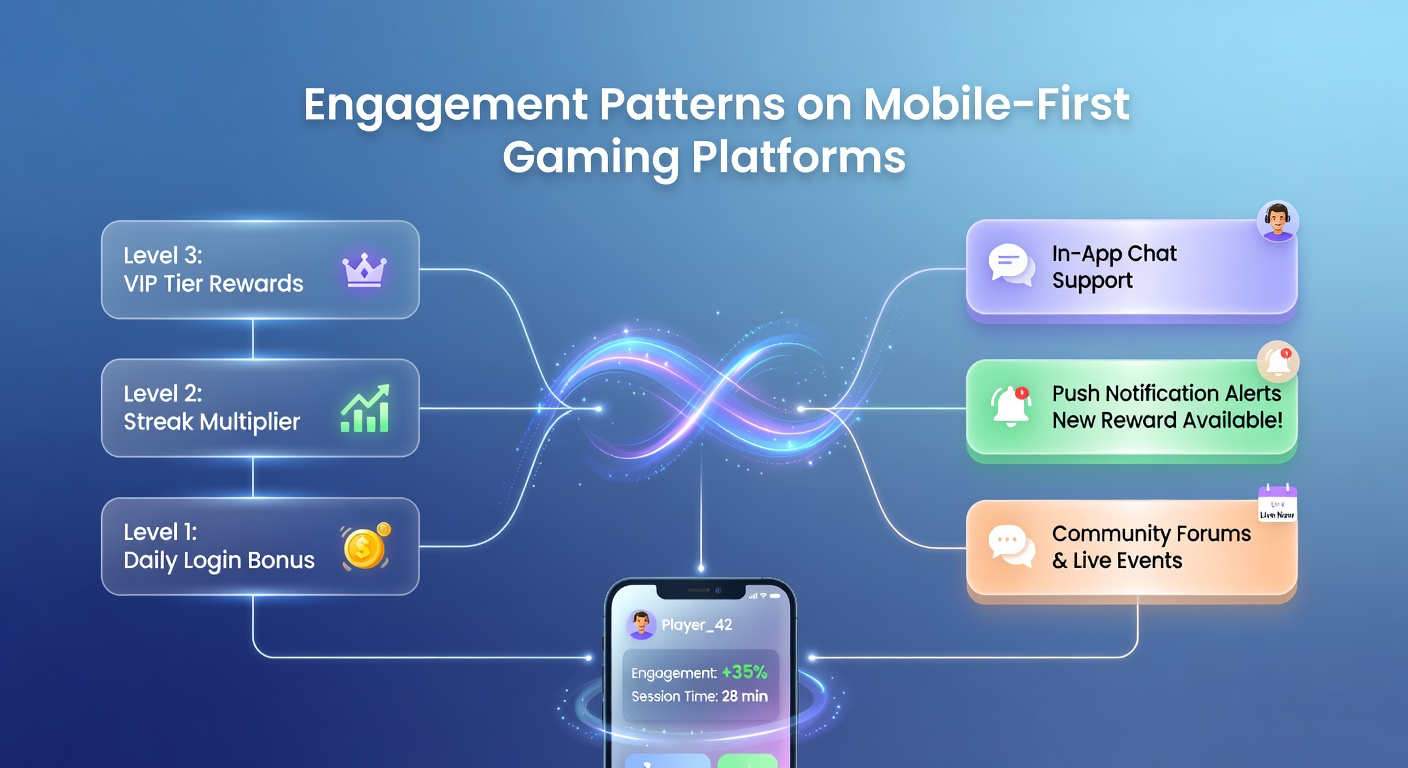 Mobile-First-Gaming-Plattformen mit progressiven Anreizstrukturen und Servicekanälen