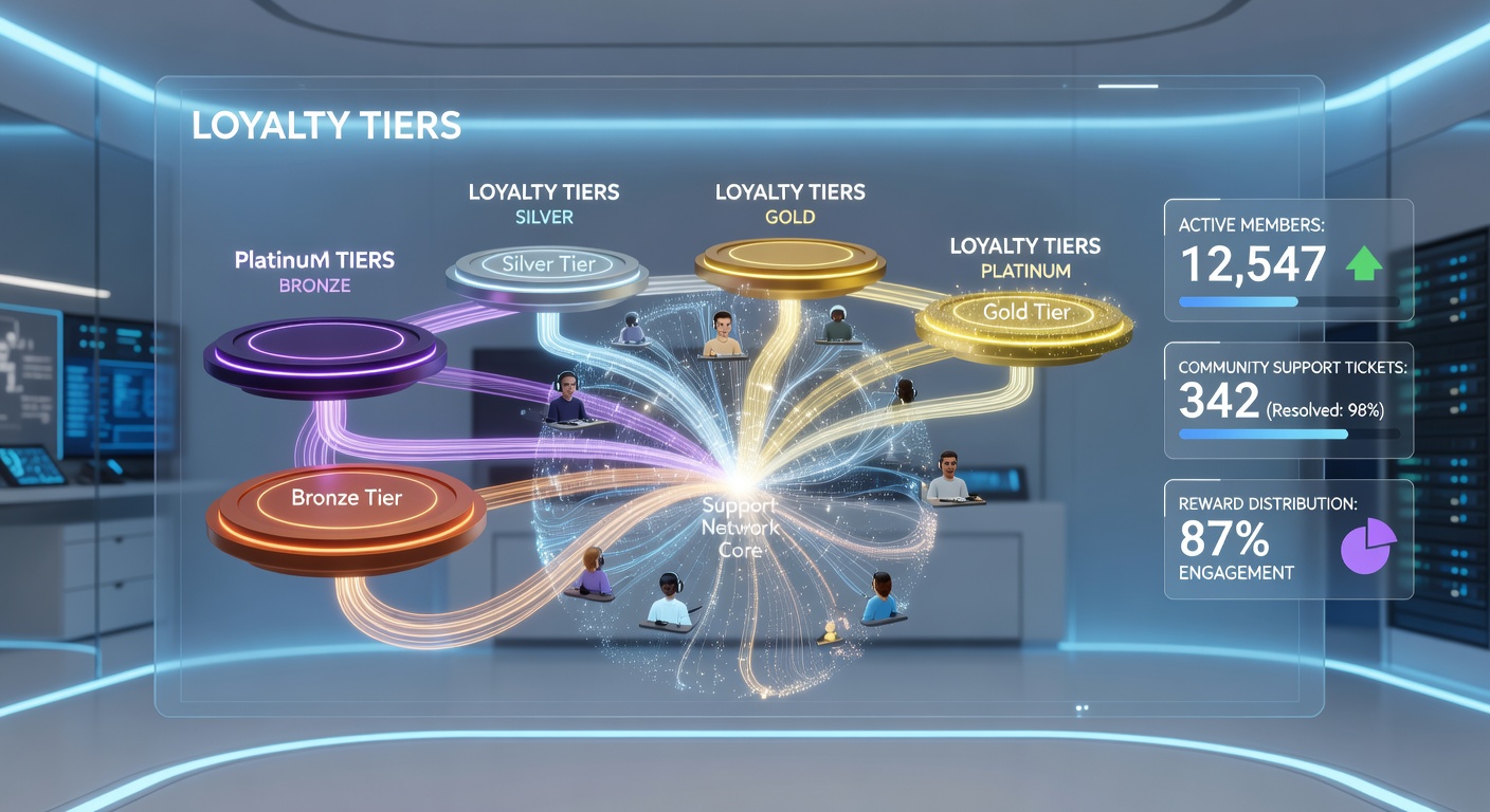 Visualisierung von Support-Netzwerken und VIP-Betreuung in Online-Gaming-Umgebungen