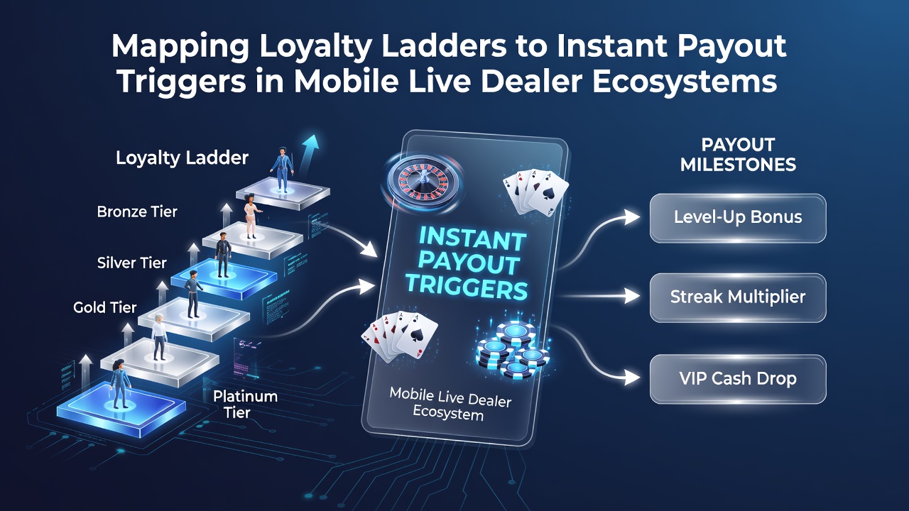 Darstellung von Treuestufen und Auszahlungstriggern in mobilen Live-Dealer-Apps